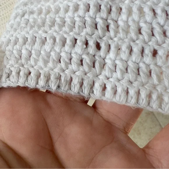 EILEEN FISHER White Open Front Cardigan - Picture 5 of 9